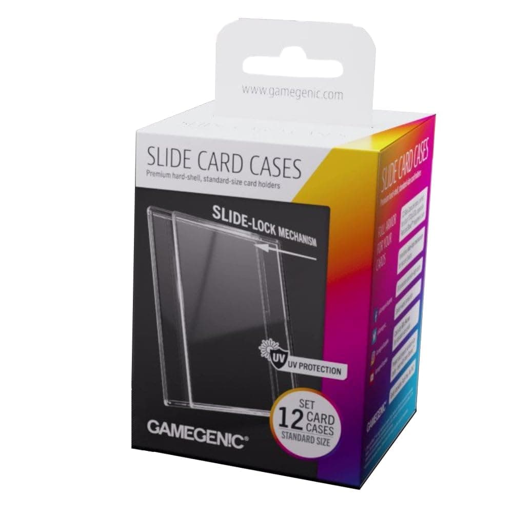 Gamegenic Slide Card Cases — Estuche deslizante transparente