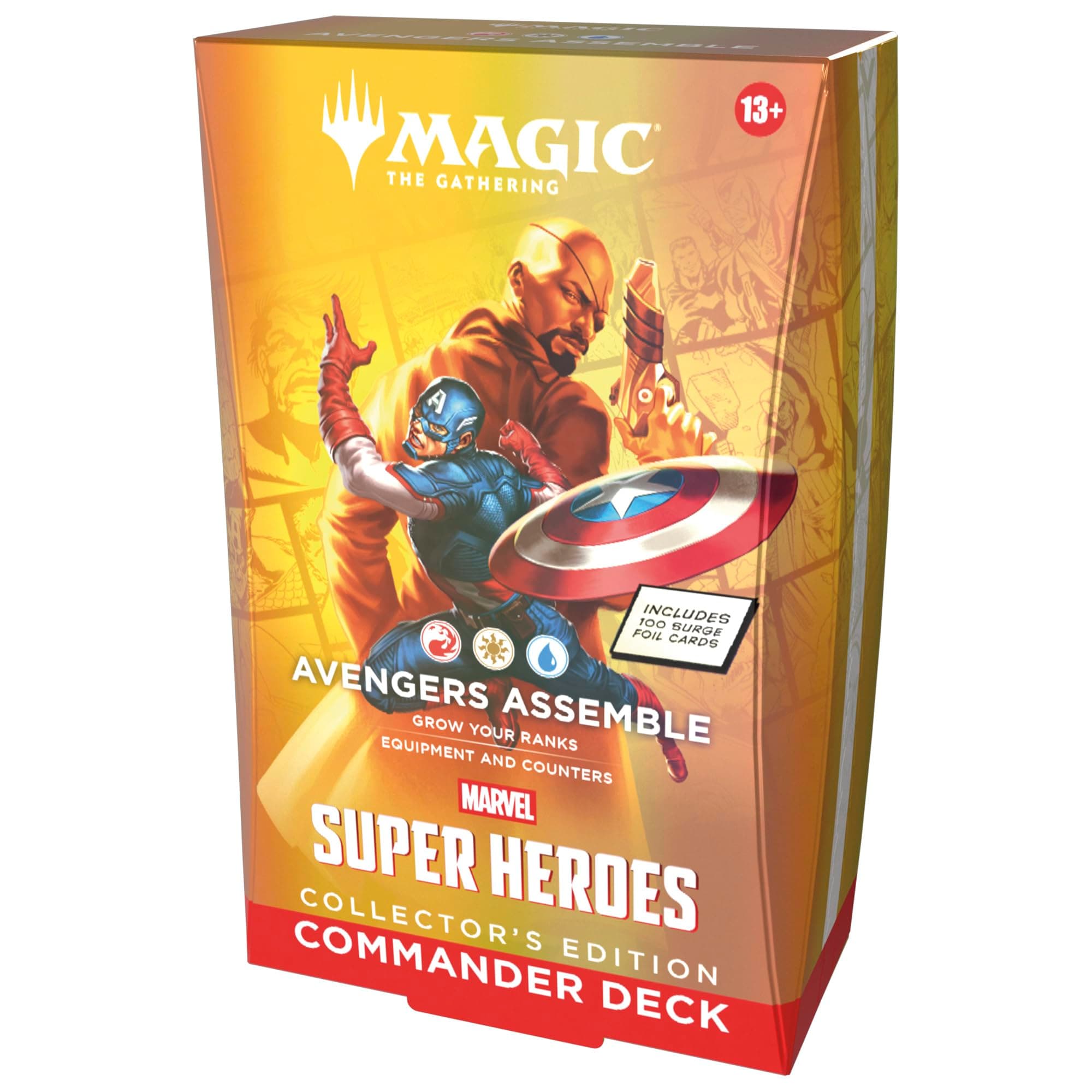 Edición de coleccionista del mazo de Commander de Magic: The Gathering | Marvel Super Heroes - Vengadores, ¡reuníos!