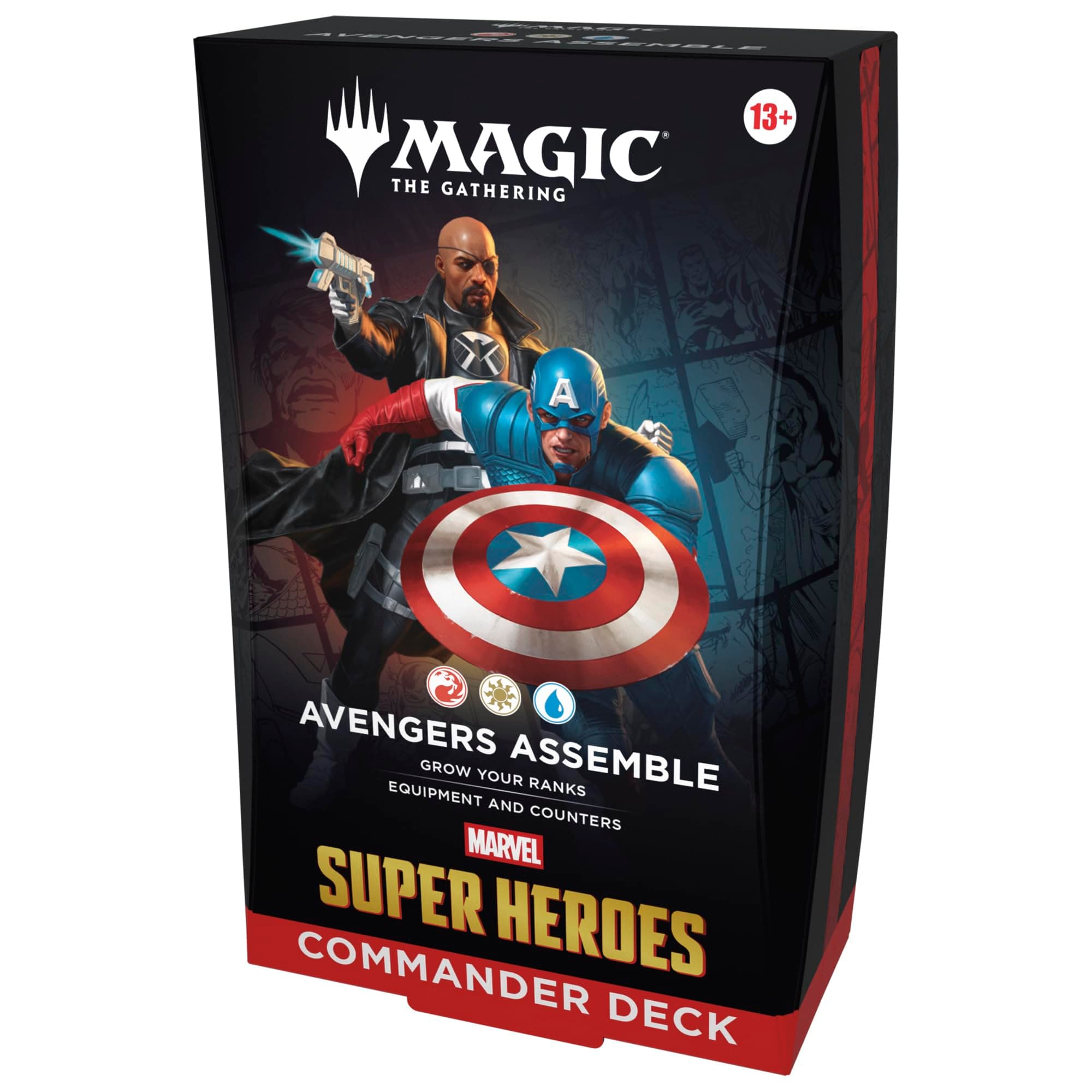 Mazo de Commander de Magic: The Gathering | Marvel Super Heroes - Vengadores, ¡reuníos!