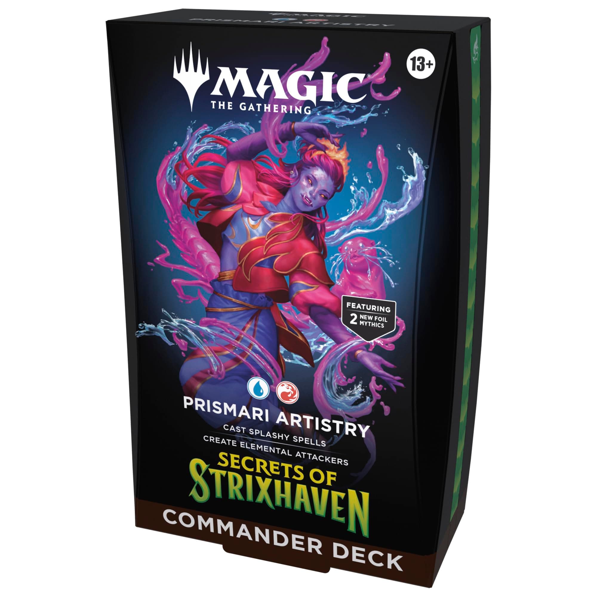 Mazo de Commander de Secretos de Strixhaven, de Magic: The Gathering - Arte de Prismari
