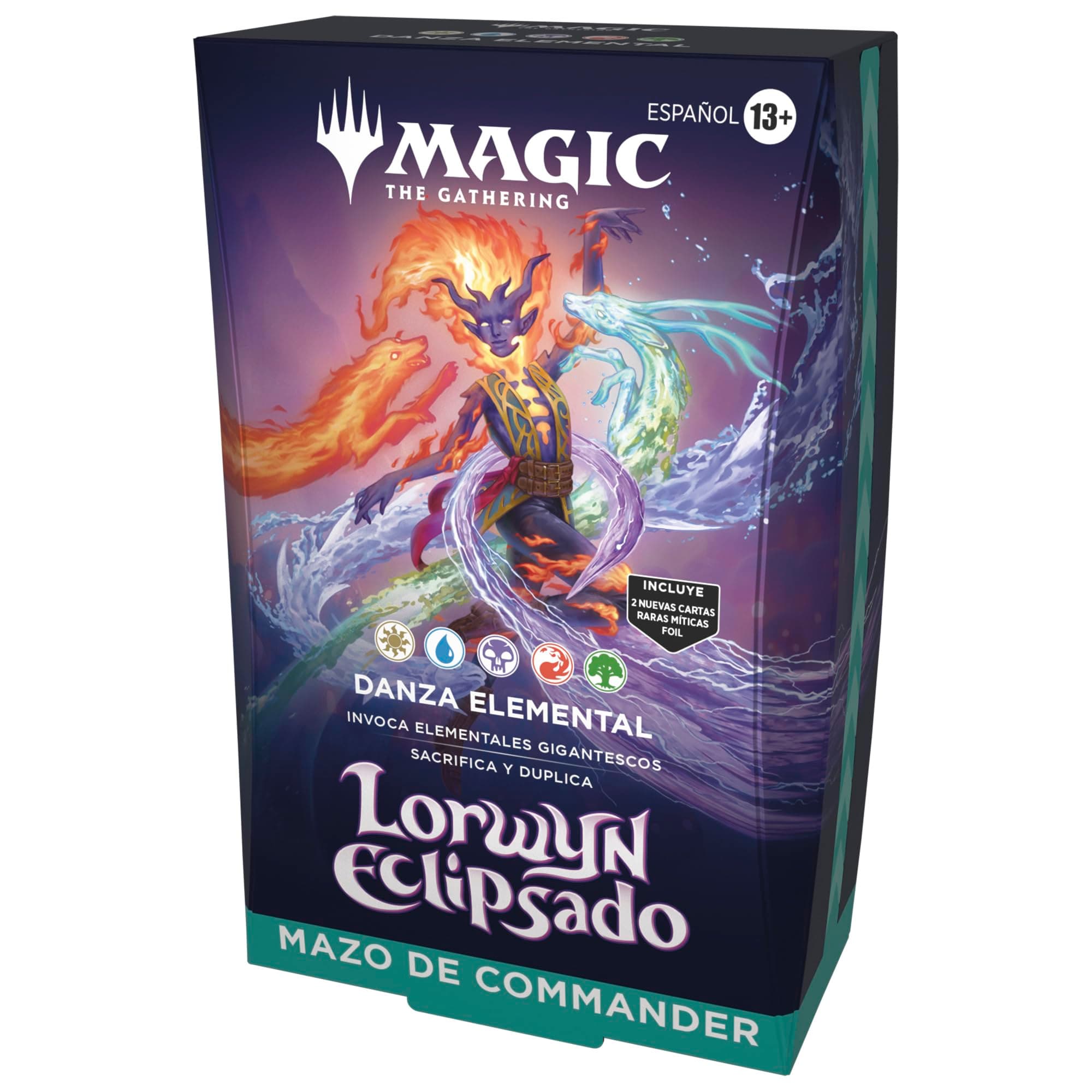 Magic: The Gathering Lorwyn eclipsado - Mazo de Commander | Danza Elemental
