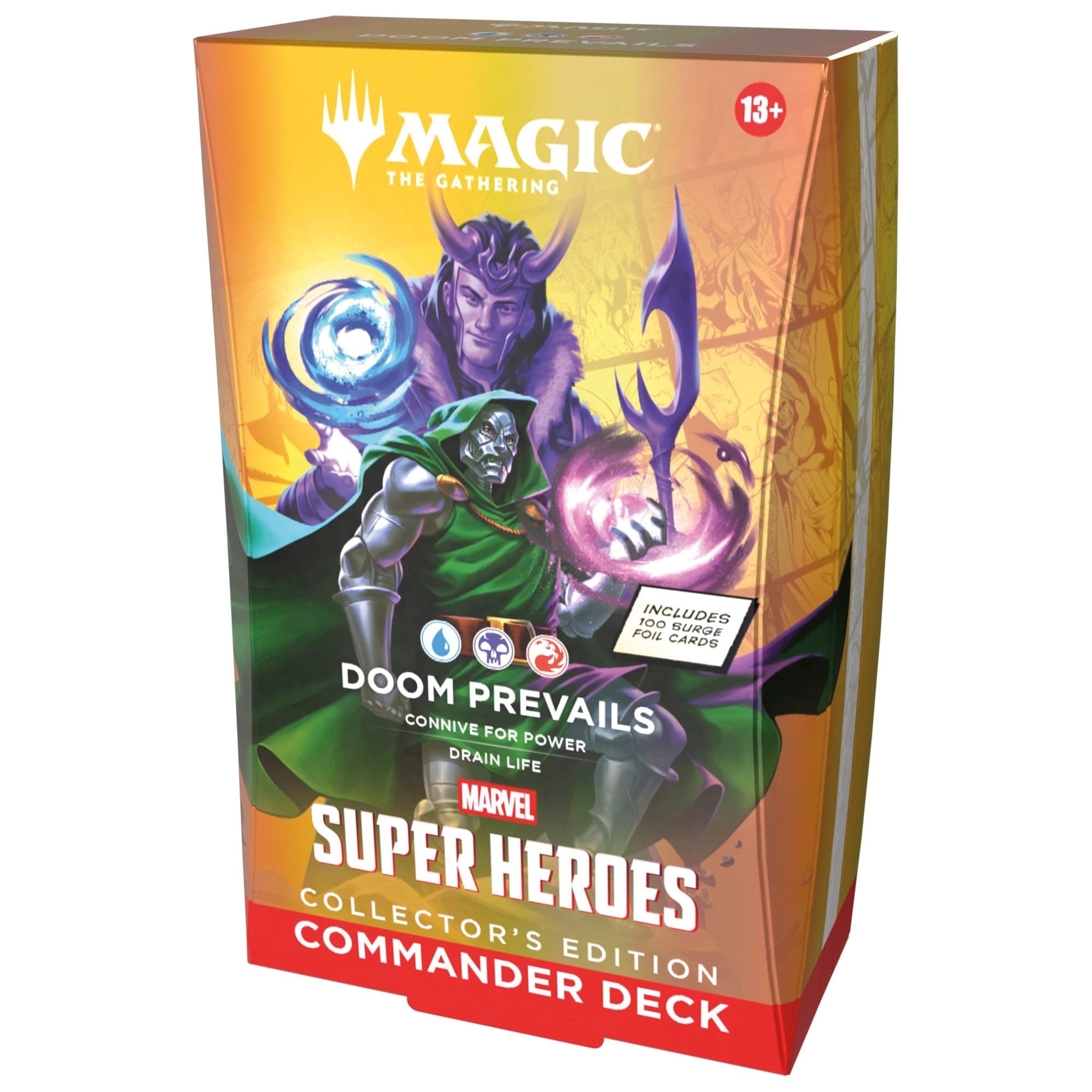 Edición de coleccionista del mazo de Commander de Magic: The Gathering | Marvel Super Heroes - Muerte triunfante