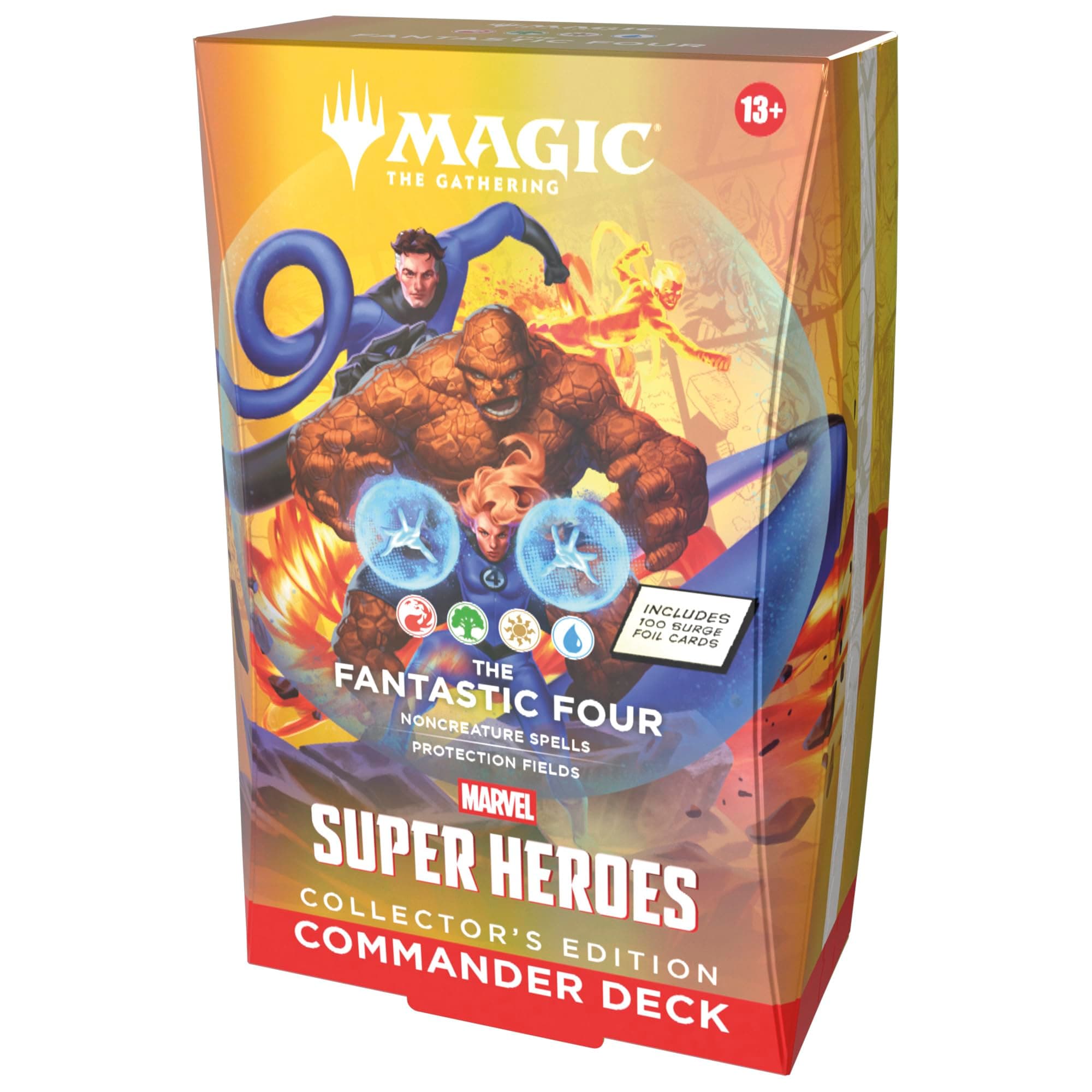 Edición de coleccionista del mazo de Commander de Magic: The Gathering | Marvel Super Heroes - Los Cuatro Fantásticos