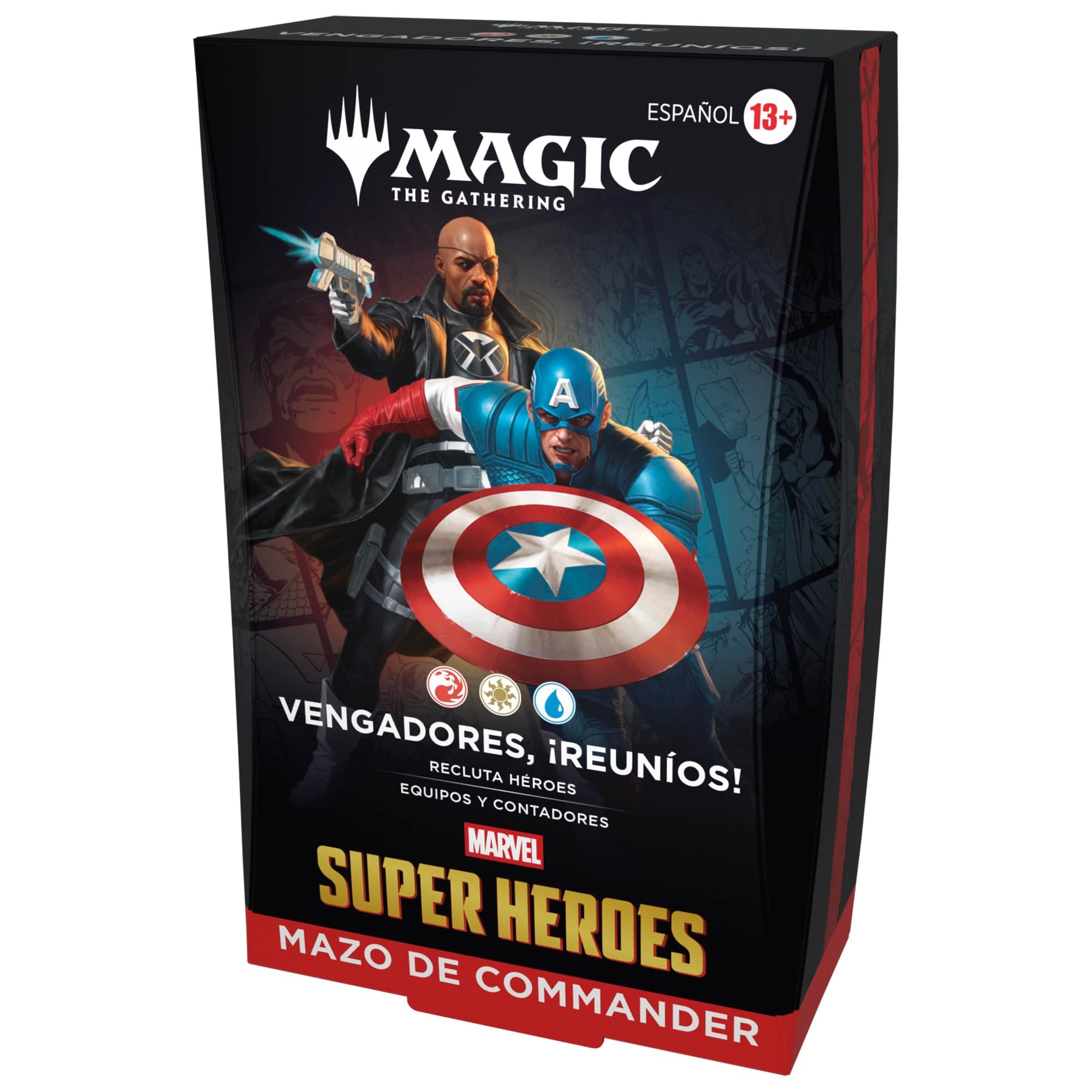 Mazo de Commander de Magic: The Gathering | Marvel Super Heroes - Vengadores, ¡reuníos!
