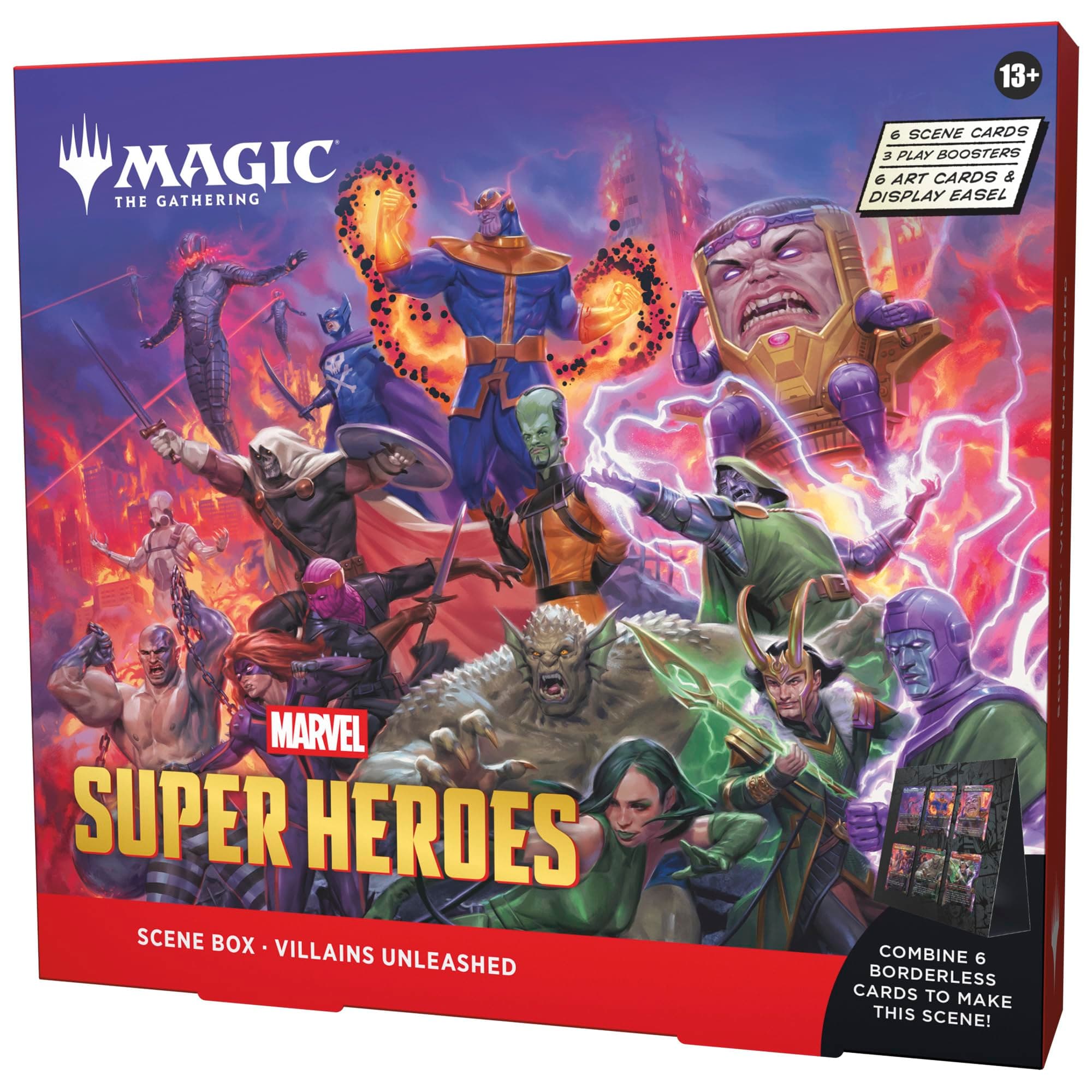 Caja de Escena de Magic: The Gathering | Marvel Super Heroes: Villains Unleashed
