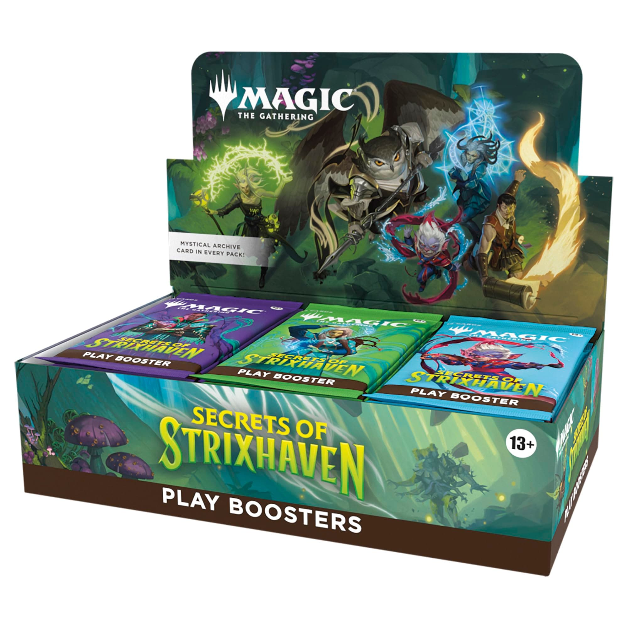 Caja de Sobres de Juego de Secretos de Strixhaven, de Magic: The Gathering
